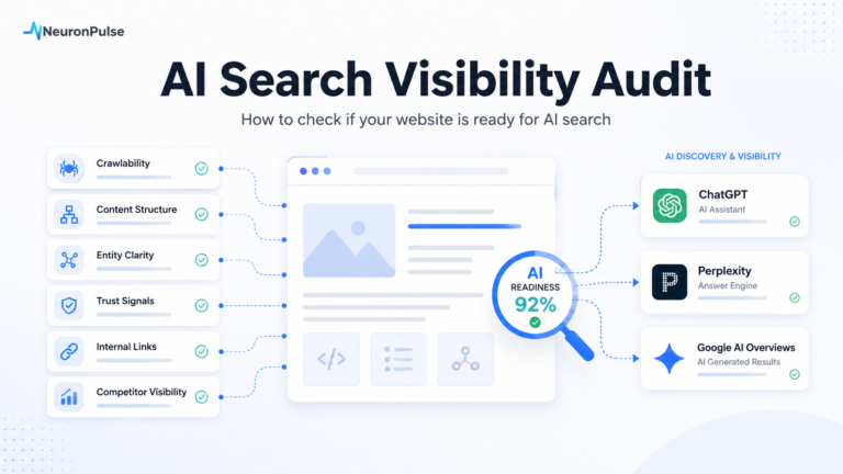 AI search visibility audit