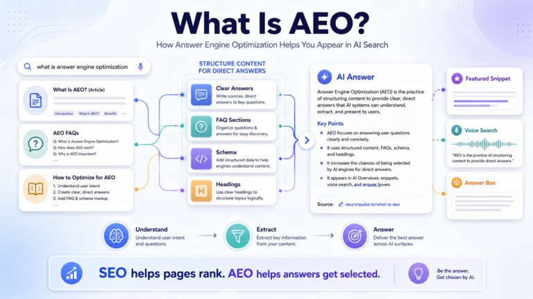 What is AEO, Answer Engine Optimization