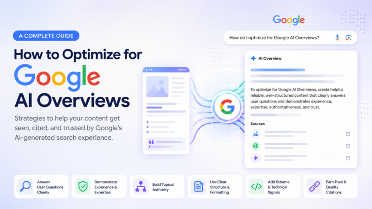 How to optimize for Google overviews