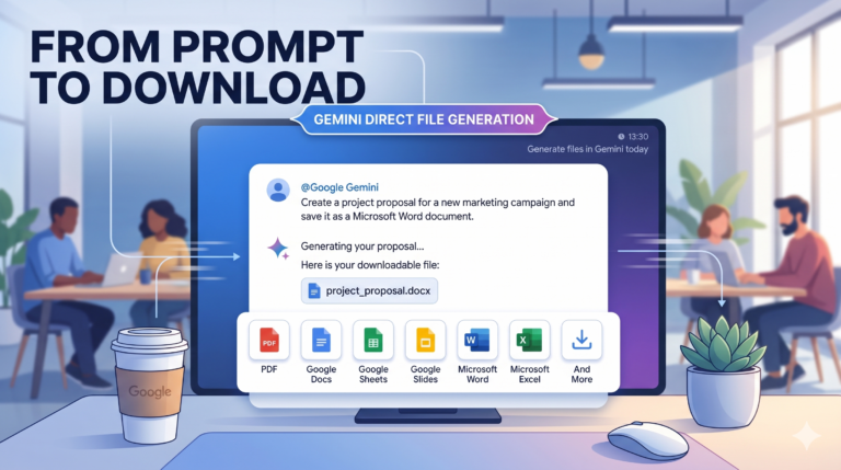 gemini ai direct file generation